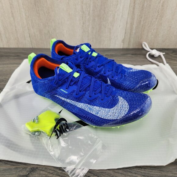 Nike Zoom Superfly Elite 2 Size 9 Mens Racer Blue Lime Blast Track Shoes main image 10